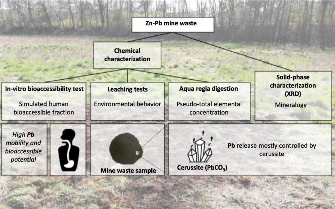 Trace elements leaching from Pb-Zn mine waste (Plombières) & environmental implications